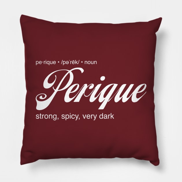 Perique Pipe Tobacco Pillow by Eugene and Jonnie Tee's