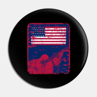 4th of july music celebration Pin