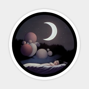 Bedtime Moon Magnet