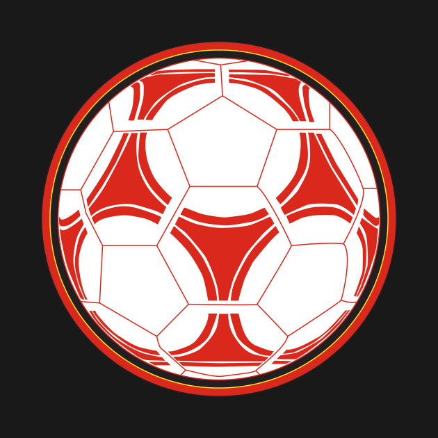 Manchester United Soccer Ball by TRNCreative