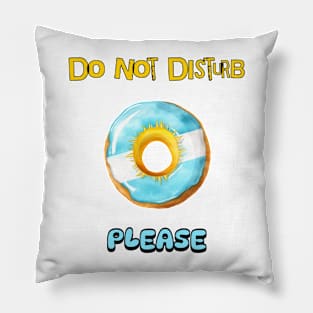 Do Not Disturb Please Pillow