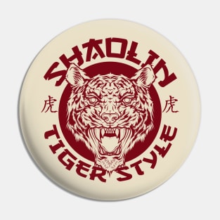 Shaolin Tiger Style Pin