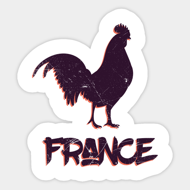 The National Animal of France - National Animal - Sticker | TeePublic The National Animal of France - National Animal - Sticker | TeePublic