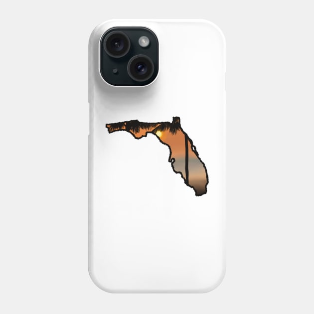 Florida Sunset Phone Case by notastranger