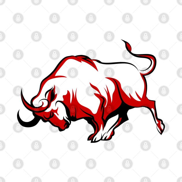 Fighting Bull Emblem by devaleta