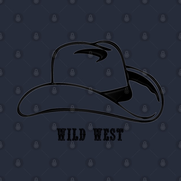 Western Era - Wild West Cowboy Hat 3 by The Black Panther