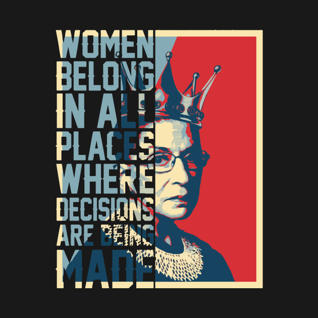 Ruth Bader Ginsburg by Voices of Labor