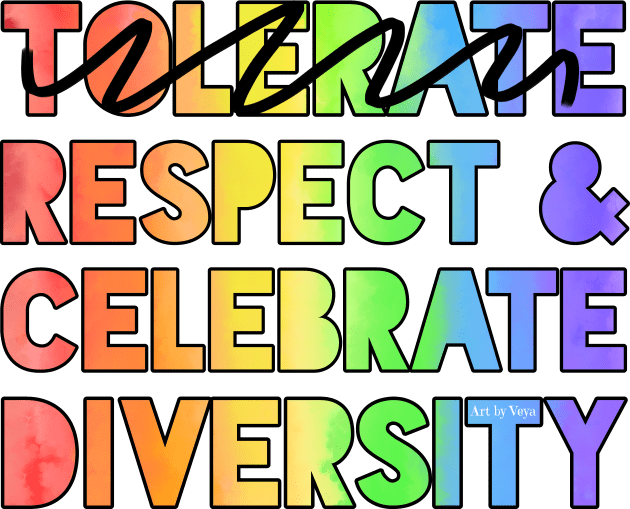 Celebrate diversity. Kids T-Shirt by Art by Veya