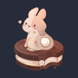 Chocolate Sandwich Cookie Bunny T-Shirt