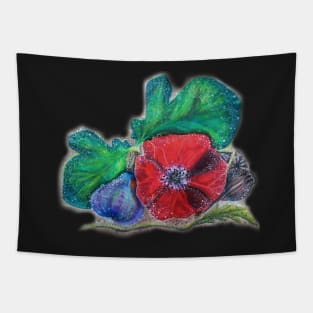 Figa z Makiem: Fig and Poppy Tapestry