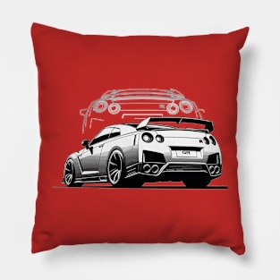 Nissan gtr Pillow