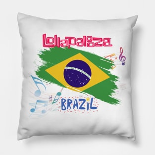 Lollapalooza Brazil Pillow