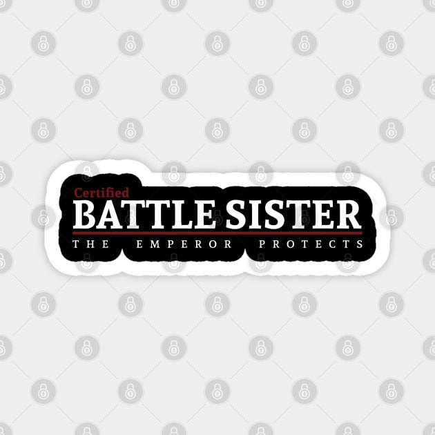 Certified - Battle Sister Magnet by Exterminatus