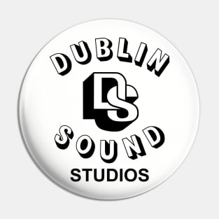 Dublin Sound Studios (black) Pin