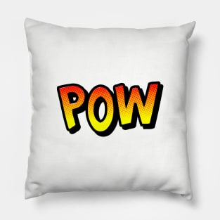 POW (!) comic-style art Pillow