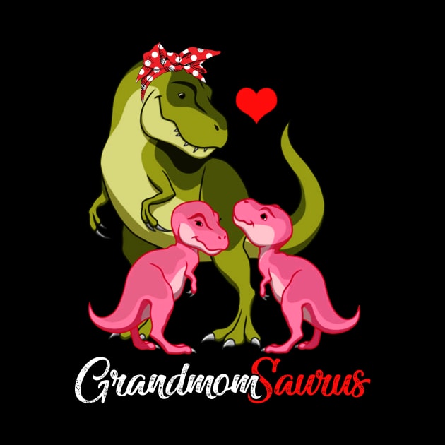 Grandmomsaurus T-Shirt T-rex Grandmom Saurus Dinosaur by johnbbmerch