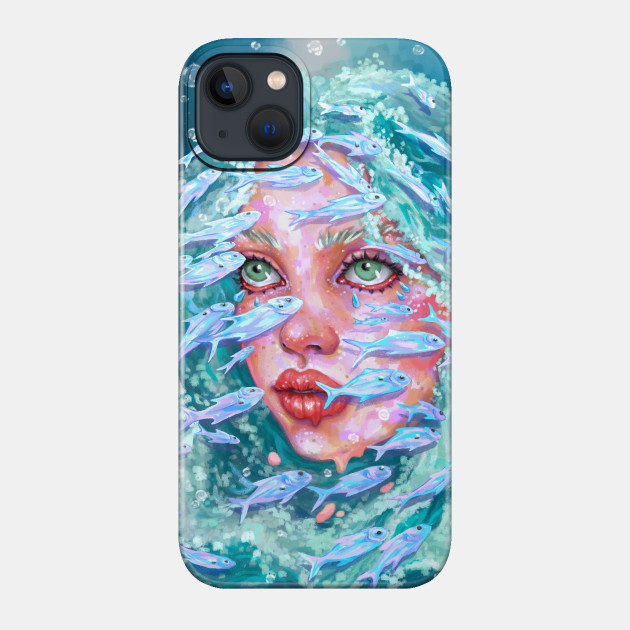 Goddess of the Sea - Sea Life - Phone Case