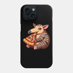 Aardvark Eating Pizza Phone Case