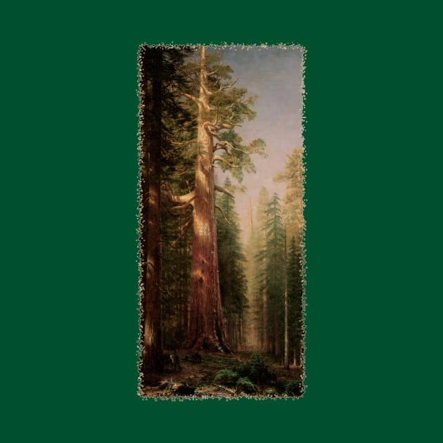 Redwood Trees by Albert Bierstadt by MasterpieceCafe