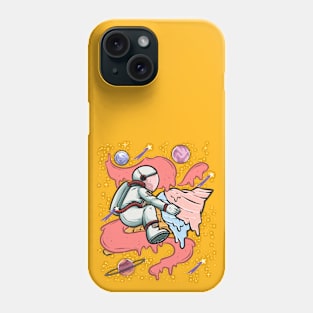 Astronaut Ice Cream Outer Space Planets Phone Case