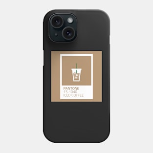 PANTONE 15-1040 ICED COFFEE Phone Case