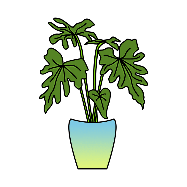 Philodendron Sangri La Color by Reujken