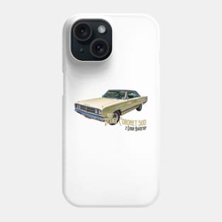 1967 Dodge Coronet 500 2 Door Hardtop Phone Case