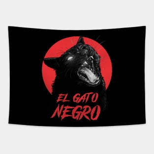 El Gato Negro Tapestry