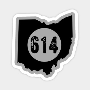 614 area code Ohio Columbus Magnet