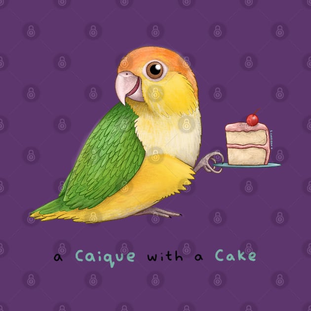 A Caique With A Cake by Sophie Corrigan