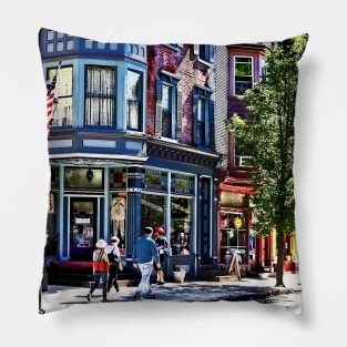 Jim Thorpe PA - Window Shopping Pillow