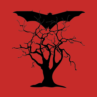 Bat and tree T-Shirt