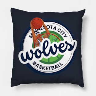 timberwolves Pillow