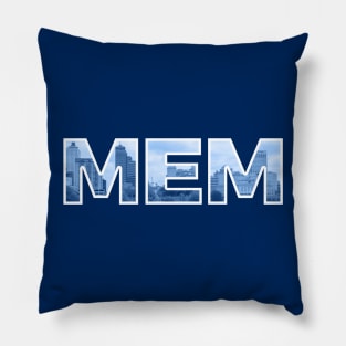 Memphis Grizzlies MEM Skyline Pillow