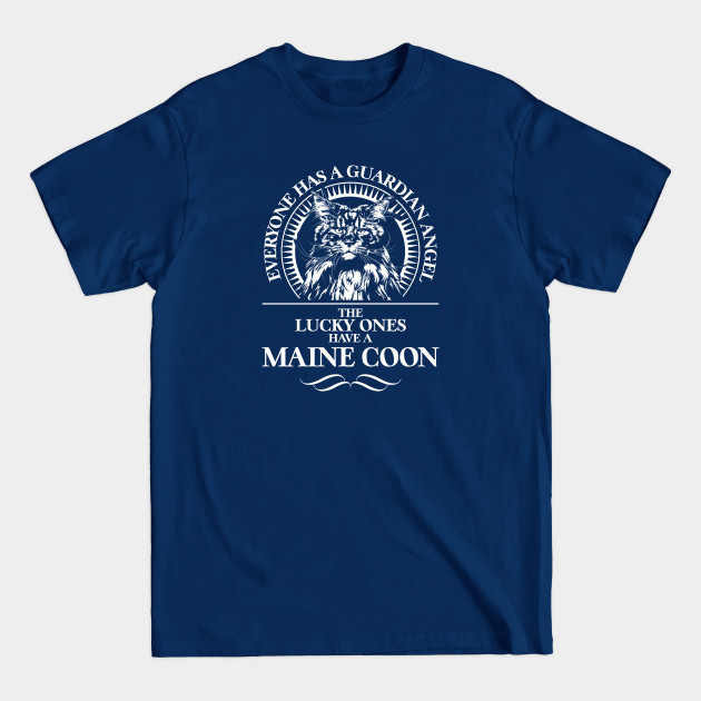 Disover Funny Proud Maine Coon guardian angel cat saying - Maine Coon Cat Mom - T-Shirt