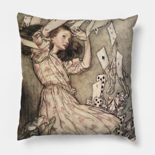 Alice’s Adventures in Wonderland by Arthur Rackham Pillow