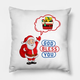 God Bless You Pillow