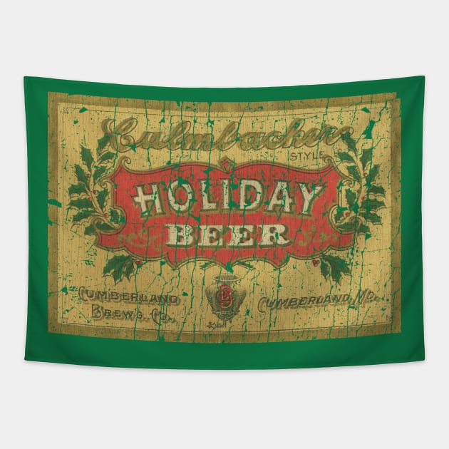 Cumberland Culmbacher Holiday Beer Tapestry by JCD666
