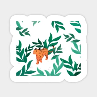 Tiger Plants Magnet