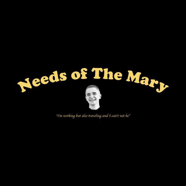 Needs of The Mary Vs. Needs of The Few by Andrew