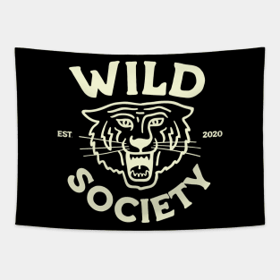 Wild Society Tiger Tapestry