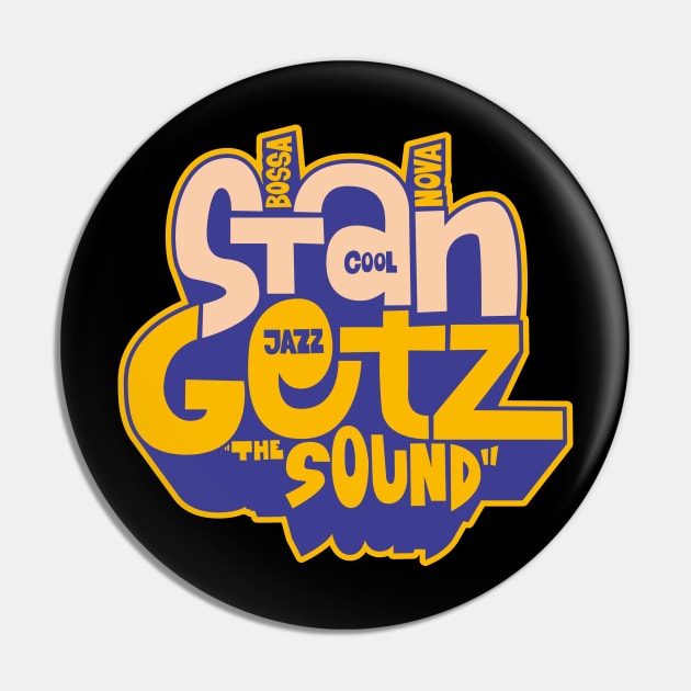 Stan Getz Tribute T-Shirt - Celebrate the Bossa Nova Legend Pin by Boogosh