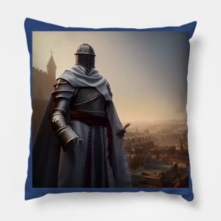 Knights Templar in The Holy Land Pillow