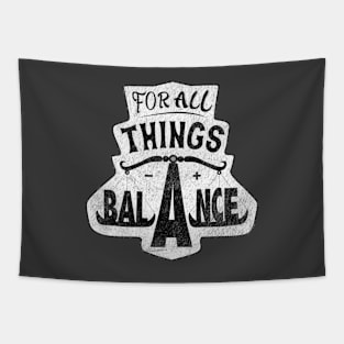 For All Things Balance Tapestry