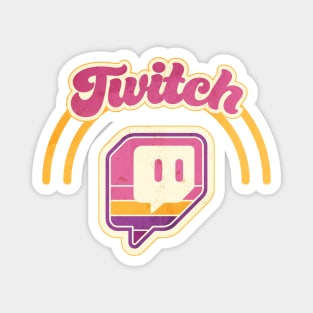 Twitch Merch - Vintage logo Magnet