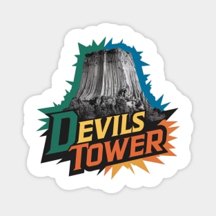 Majestic Devils Tower, Wyoming Magnet