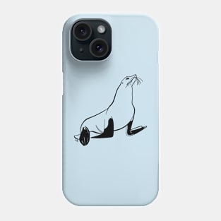 The sea lion escape Phone Case