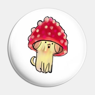 Shroom Doggie Pin