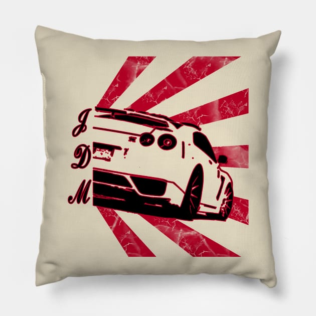 jdm Pillow by hottehue