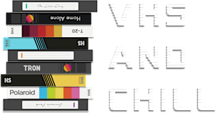 VHS and Chill Magnet